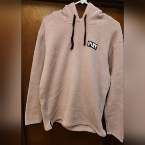PINK Fleece Hoodie size Medium